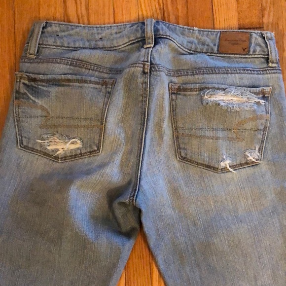 Distressed American eagle flared jeans - Picture 4 of 6